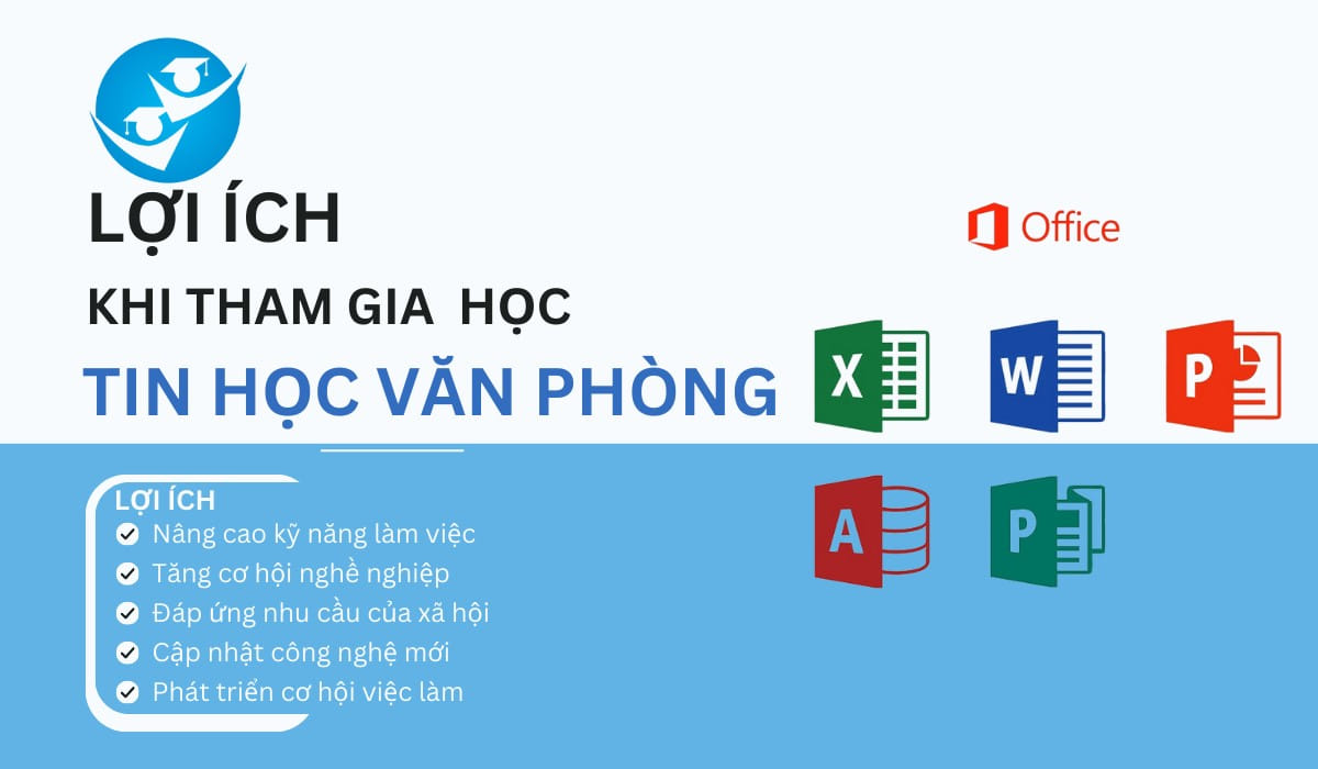 Lợi ích học tin học văn phòng