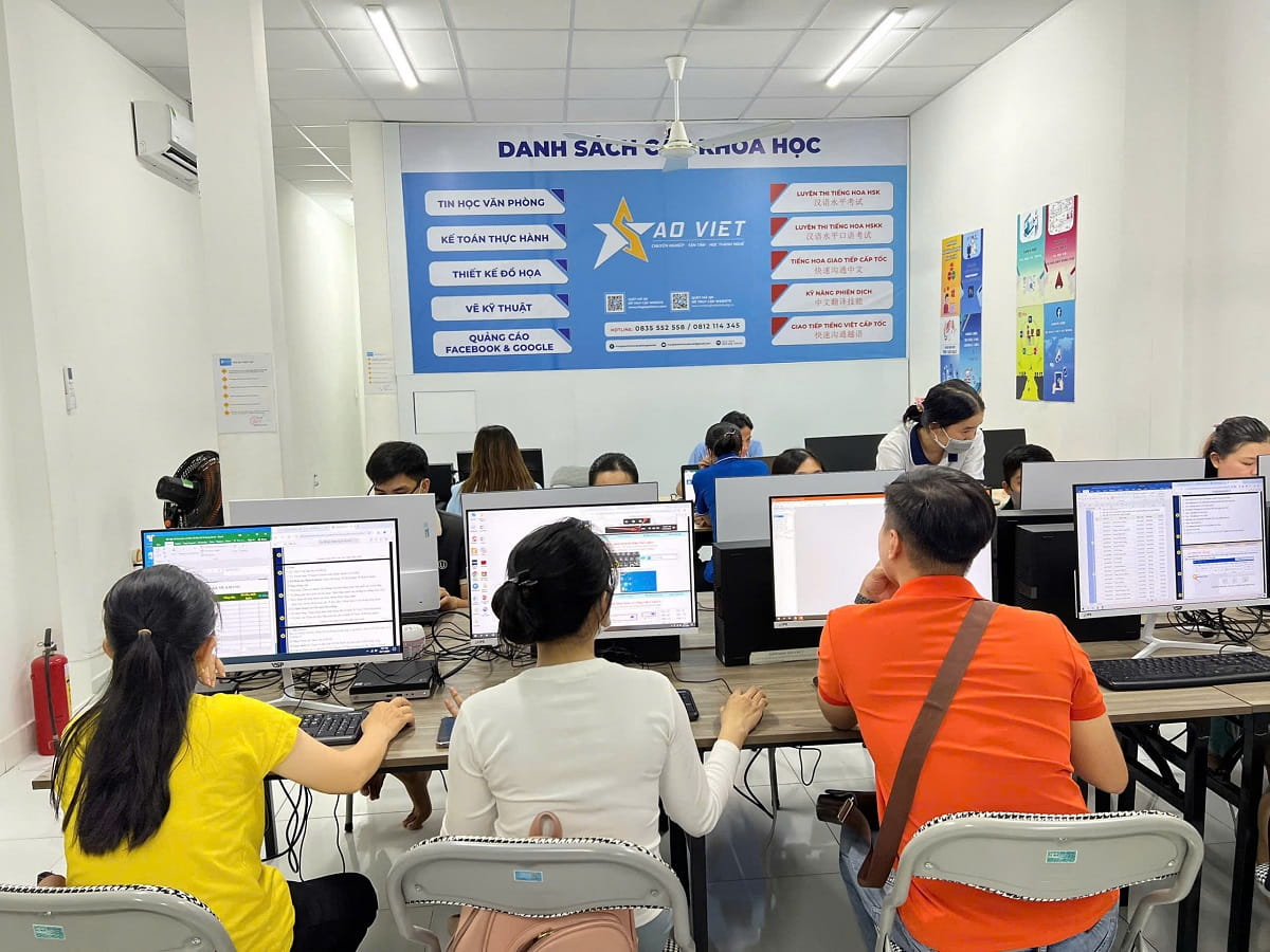 Nội dung bảng tính Excel